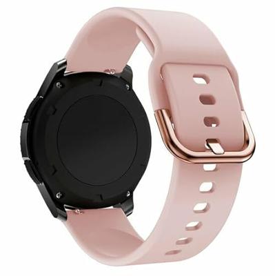 By Qubix - Siliconen sportband - Roze - Compatible met Garmin Approach S12 / S40 / S42 - Compatible Garmin bandje - Bandbreedte: 20mm - Bandbreedte: 22mm