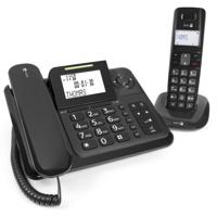 Doro 6052 Comfort 4005 Combo draadloze telefoon met oproepherkenning en antwoordapparaat zwart - thumbnail