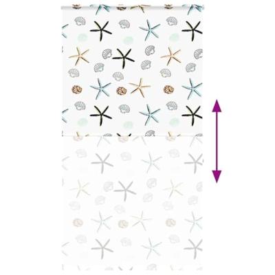 VidaXL Doucherolgordijn met cassette 120x240 cm stofbreedte 116 cm