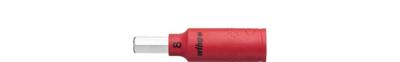 Wiha 246248 Dopsleutelinzet geïsoleerd 1/4" binnenzeskant 8.0 mm x 65 mm - 43113