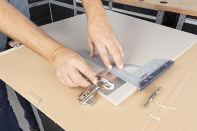 Wolfcraft Projectset &apos;Reparatie van potscharnieren&apos; - 8657000