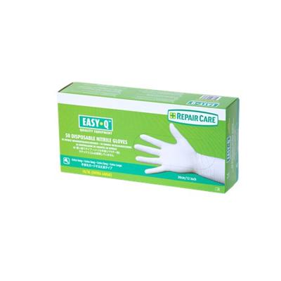 Repair Care Easy Q Nitrile Wegwerphandschoenen 50 stuks - L Repair Care Easy Q Nitrile Wegwerphandschoenen 50 stuks - L