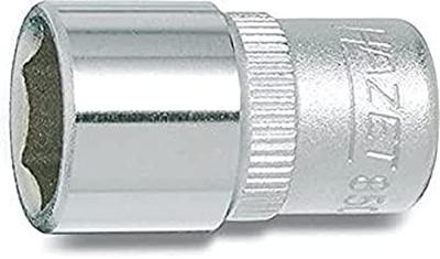 HAZET Dopsleutel 850A-7/16 · 1/4 inch (6,3 mm) vierkant hol · Buiten-zeskant-tractieprofiel · SW 7/16? HAZET Dopsleutel 850A-7/16 · 1/4 inch (6,3 mm) vierkant hol · Buiten-zeskant-tractieprofiel · SW 7/16?