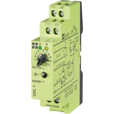 tele OVL1 24 V/AC/DC 0 - 10 V Koppelrelais 24 V/DC, 24 V/AC 5 A 1x wisselcontact 1 stuk(s)