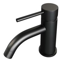 Brauer Stripe opbouw fonteinkraan mat zwart - thumbnail