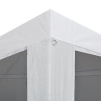 Partytent met 4 mesh zijwanden 4x3 m - thumbnail