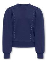 Kids ONLY winter sweater meisjes - blauw - KogLeah - regular fit - thumbnail