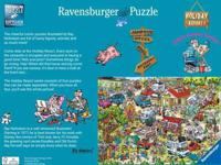 Ravensburger ray's comic series - holiday resort 1: the campsite - legpuzzel 1000 stukjes - thumbnail