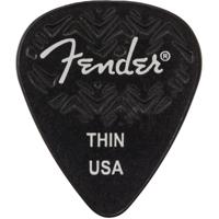 Fender Wavelength Picks 351 Thin Black plectrumset (6 stuks) - thumbnail