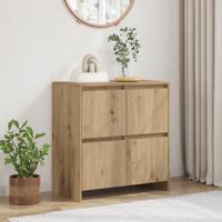 Dressoir Artisan Eiken 70 x 41 x 75 cm Bewerkt hout - thumbnail