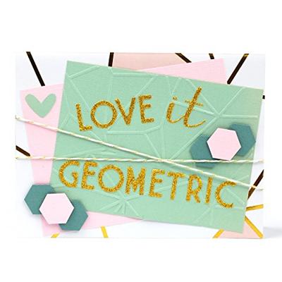 Vaessen Creative • love it embossing folder grafische lijnen
