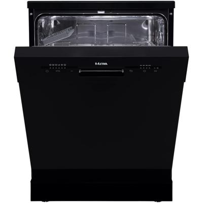 Etna VWV144ZWA Vrijstaande vaatwasser Zwart