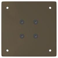 Salontafelpoten 4 st 72 cm staal naturel - thumbnail