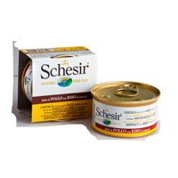 Schesir Natuurlijke zalm 85gD - thumbnail
