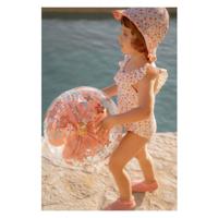 Little Dutch pink flowers strandbal 3d figuur, 35cm - thumbnail