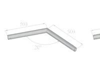 ALUTRUSS DECOLOCK DQ1-SC22 2-way Corner 120Â° bk - thumbnail