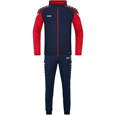 JAKO M9622D Vrijetijdspak Performance Dames - Marine/Rood - 40