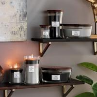 Woodwick Lavender & Cedar Mini Hourglass Candle 0 - thumbnail