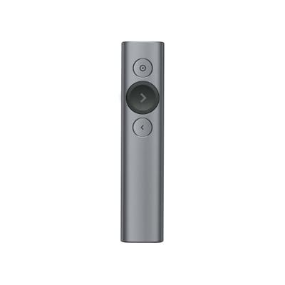 Logitech Spotlight Draadloze presenter Bluetooth/RF Grijs
