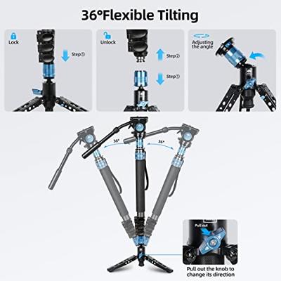 Sirui Monopod P-424FS + VA-10 Head