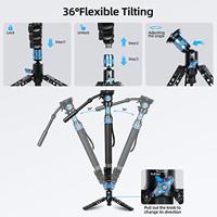 Sirui Monopod P-424FS + VA-10 Head - thumbnail