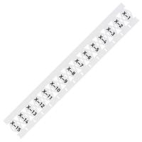 WAGO 211-835 211-835 Kabelmarkeringssysteem Markeringsvlak: 25 x 10 mm Wit Aantal markeringen: 500 500 stuk(s) - thumbnail