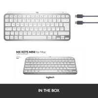 Logitech MX Keys Mini Mac toetsenbord Draadloos Wit Azerty Frans - thumbnail