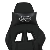 Gamestoel kunstleer zwart - thumbnail