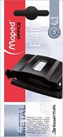 Maped perforator Essentials, 2 gaats, 10 tot 12 blad, zwart - thumbnail