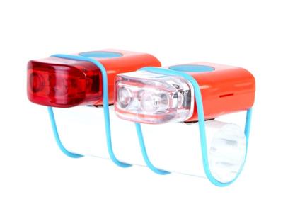 Mini Led-verlichtingsset IKZI met siliconen strap - rood
