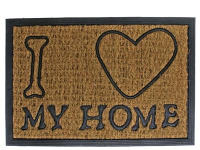 Deurmat Kokos-Rubber Love My Home - 40 x 60 cm