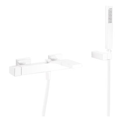 Badmengkraan Tres Slim Exclusive Opbouw Vierkant Mat Wit Tres