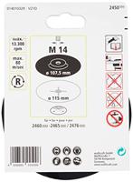 Wolfcraft Steunschijf | Flensmoer | M14 | Ø115mm | 1 stuk - 2450000 - thumbnail