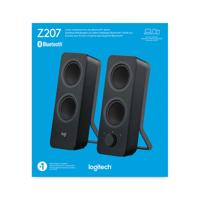 Logitech Z207 2.0 PC-luidsprekers Bluetooth, Kabelgebonden 10 W Zwart - thumbnail