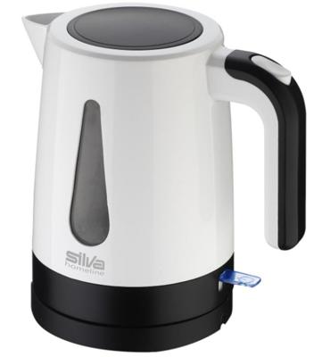 Silva Homeline KL1025 Waterkoker Aantal/Volume: 1.2 l Wit, Zwart