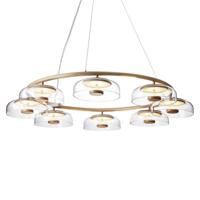 Nuura Blossi 8 Kroonluchter - Goud - thumbnail