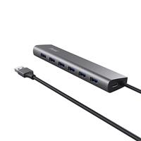 USB-HUB Trust 24967 HALYX 7C Grijs - thumbnail