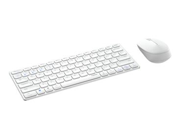 Rapoo 9600M Draadloze multimode Blade Combo Set, QWERTY US - Wit