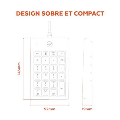 MOBILITY LAB toetsenbord - USB - zwart - netbook