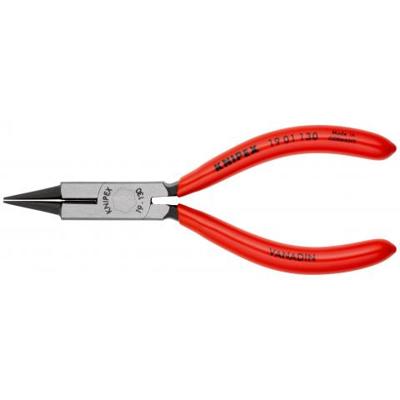 Knipex Rondbuigtang met zijsnider zwart geatramenteerd 130 mm - 1901130