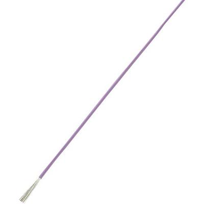 TRU COMPONENTS 1566850 Draad LiY 1 x 0.14 mm² Violet 100 m