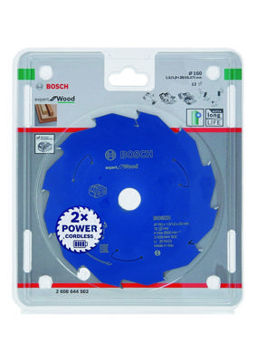 Bosch Accessories 2608644502 2608644502 Cirkelzaagblad 160 x 20 mm Aantal tanden: 12 1 stuk(s) Bosch Accessories 2608644502 2608644502 Cirkelzaagblad 160 x 20 mm Aantal tanden: 12 1 stuk(s)