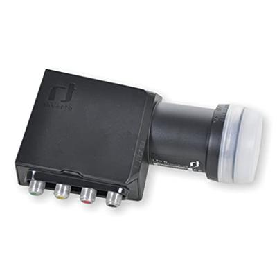 Inverto IDLT-QTL412-ULTRA-OPN Quattro-LNB Aantal gebruikers: 4 Feed-opname: 40 mm Zwart Inverto IDLT-QTL412-ULTRA-OPN Quattro-LNB Aantal gebruikers: 4 Feed-opname: 40 mm Zwart