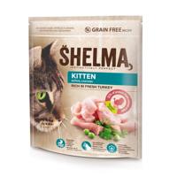 SHELMA Kitten Rich in turkey - droog kattenvoer - 750g - thumbnail