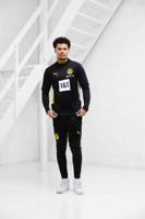 Borussia Dortmund 1/4 Zip Trainingspak Senior 2024/2025 Zwart - Maat XL - Kleur: Zwart | Soccerfanshop - thumbnail