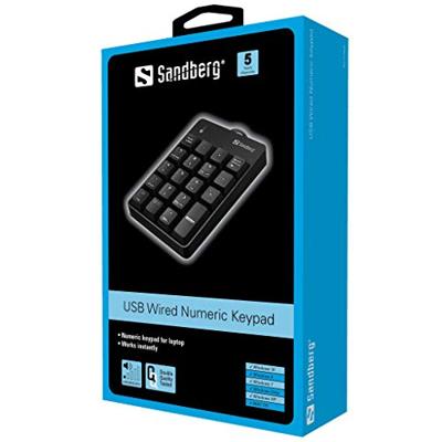 Sandberg USB Wired Numeric Keypad numeriek toetsenbord
