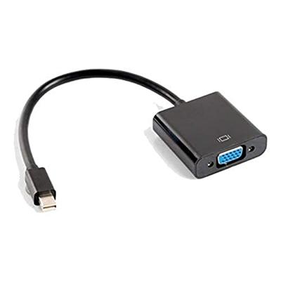 Lanberg AD-0006-BK video kabel adapter 0,2 m VGA (D-Sub) Mini DisplayPort Zwart