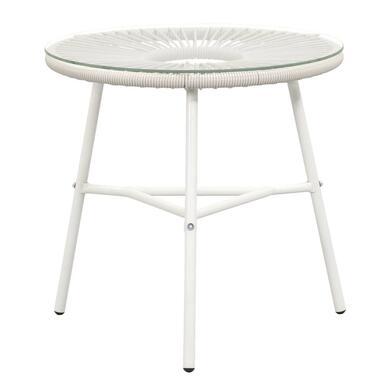 Bijzettafel Formentera - zand - 50xØ50 cm