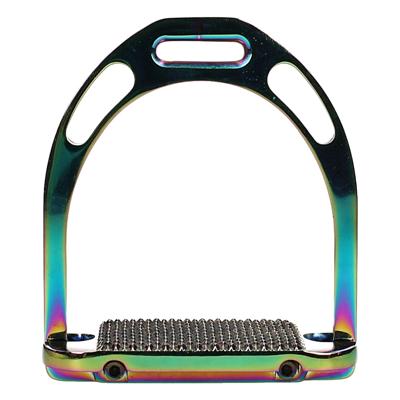 Stijgbeugels Epplejeck Rainbow Aluminium Deluxe, 12 cm Stijgbeugels Epplejeck Rainbow Aluminium Deluxe, 12 cm