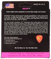 DR Strings NPE-9 Hi-Def Neon pink 9-42 set snaren voor elektrische gitaar - thumbnail